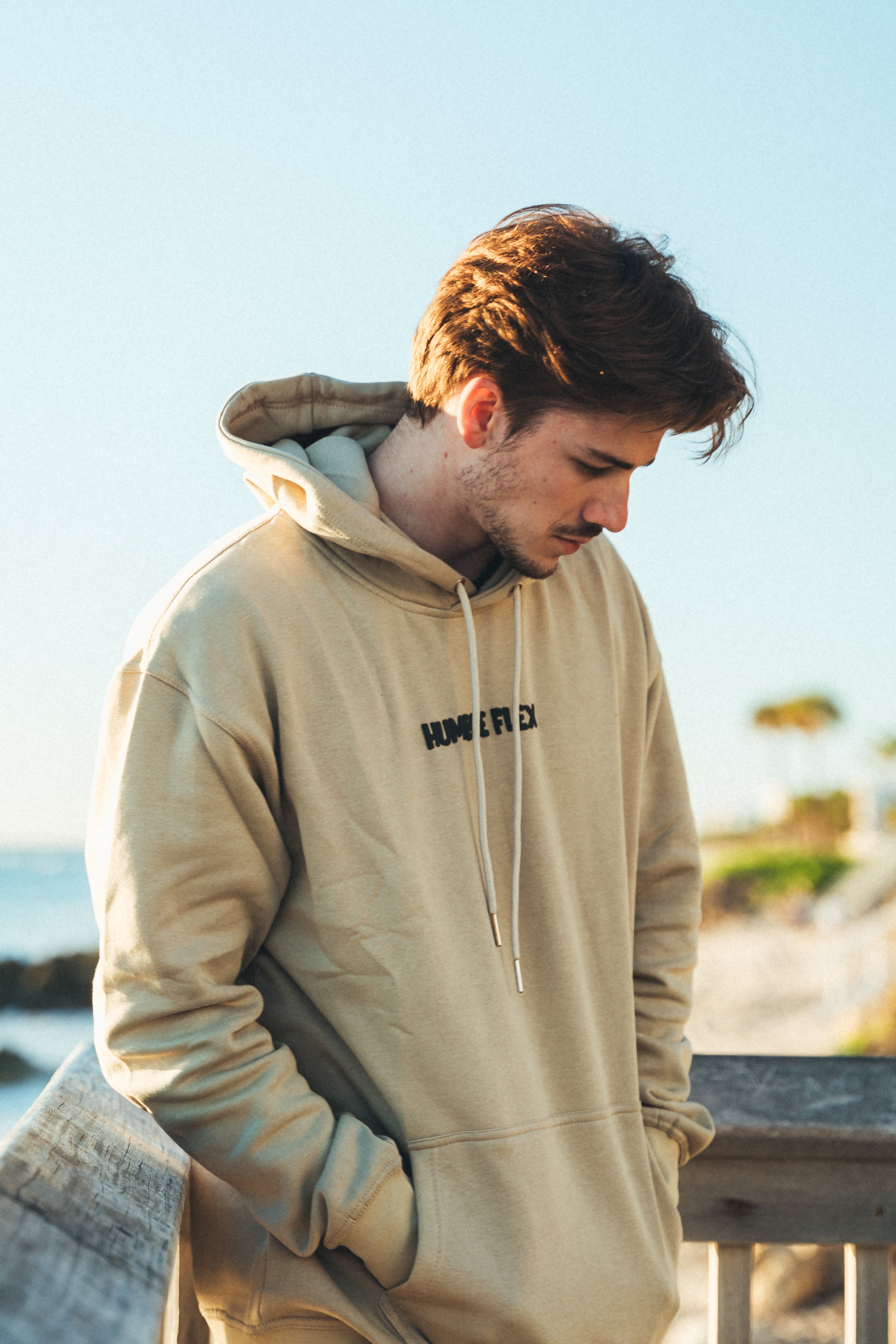 Grow In Grace Brown Hoodie