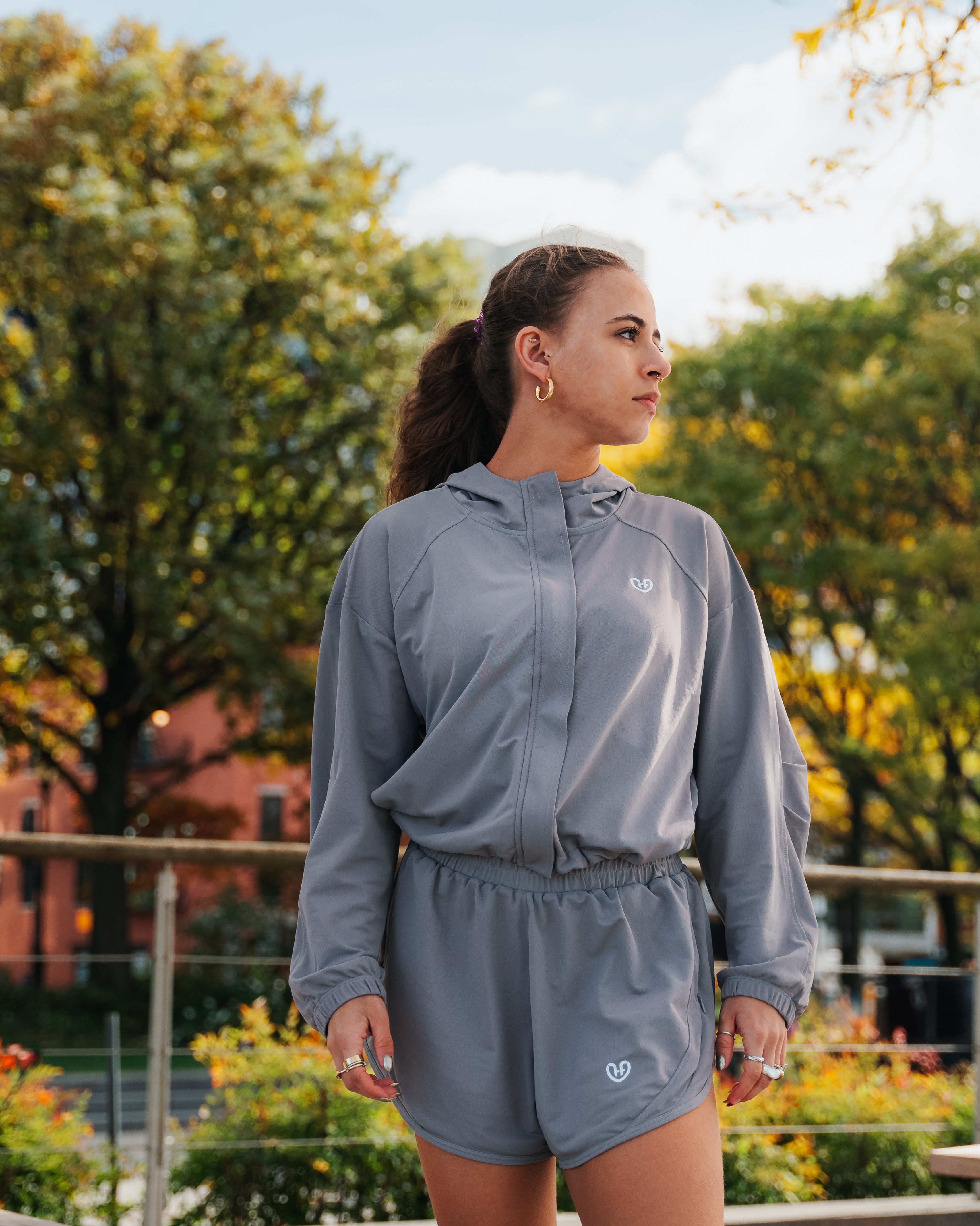 Humble Flex ® Wind Breaker Crop Top
