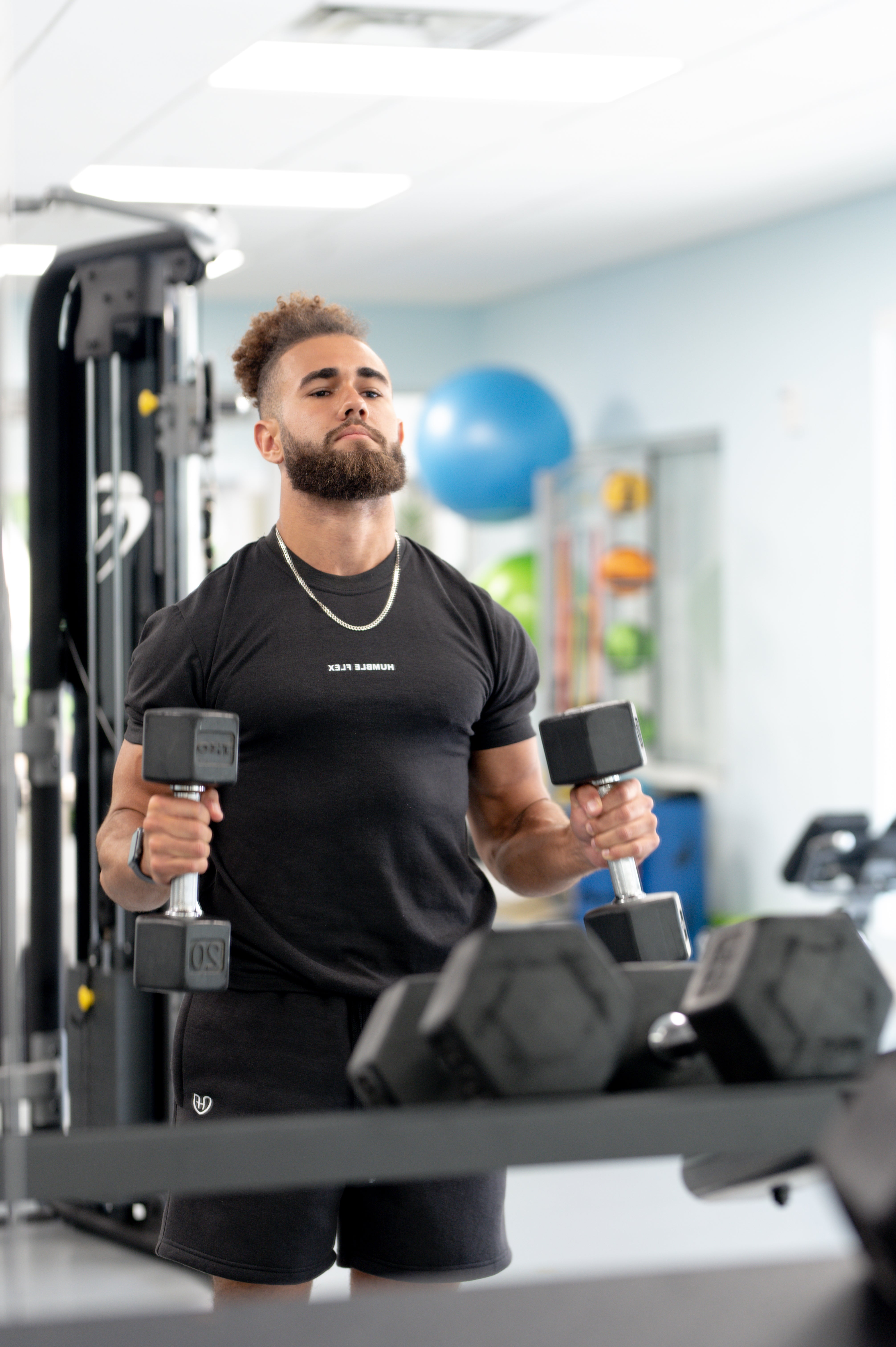 Humble Flex Sky Black Essential Tee