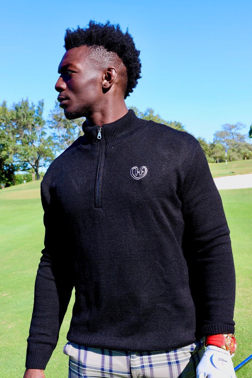 Humble Flex Rebel Quarter Zip Sweater