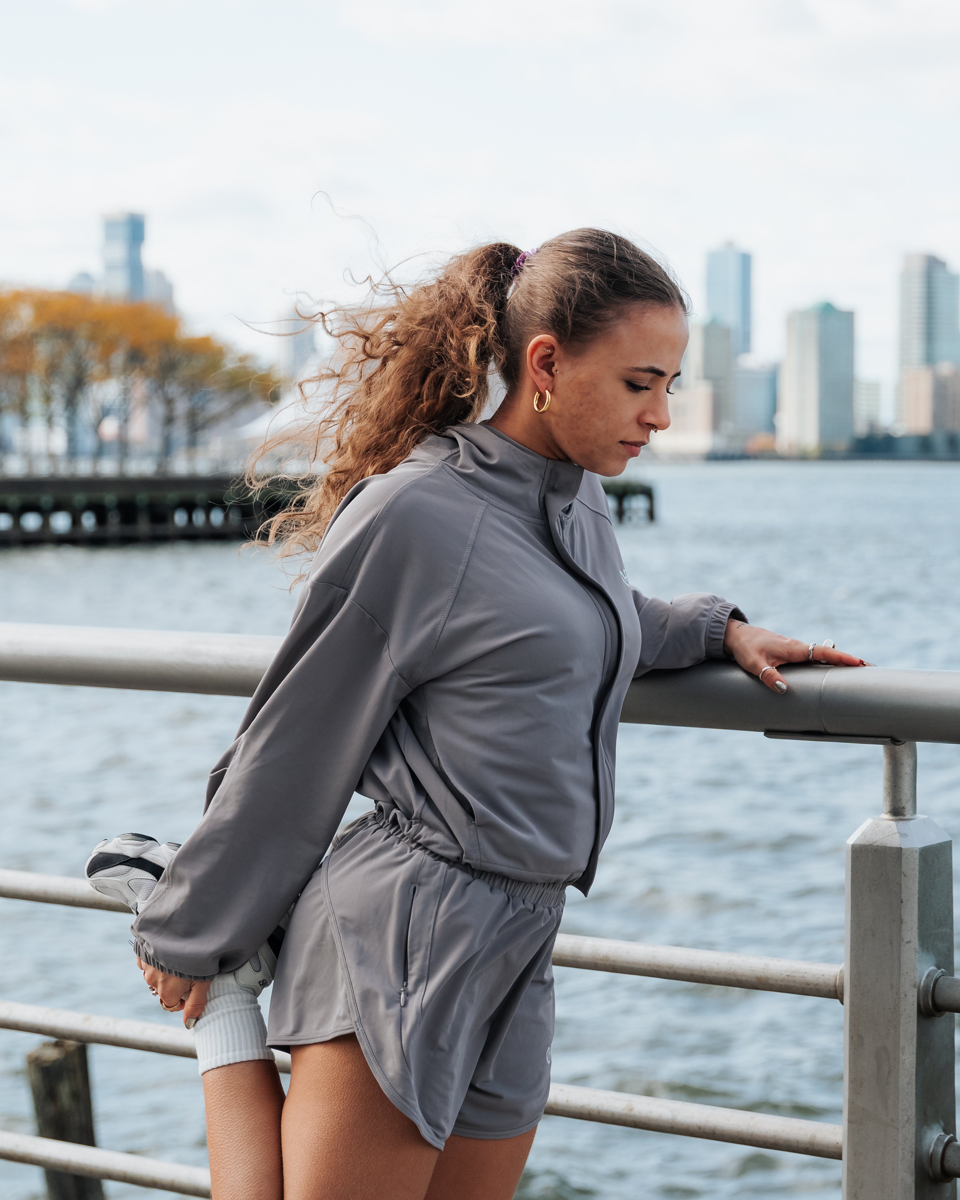Humble Flex ® Wind Breaker Crop Top